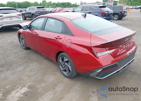 2025 Hyundai Elantra Sel Sport from USA, damaged, VIN KMHLM4DG7SU890827